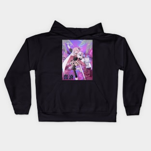 Astolfo Vaporwave 2.0 Kids Hoodie